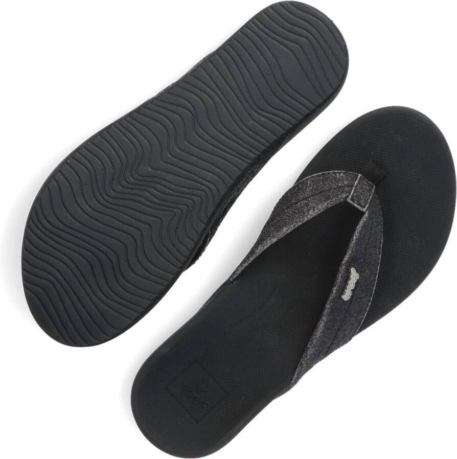 REEF Zwarte Slippers Ortho Spring