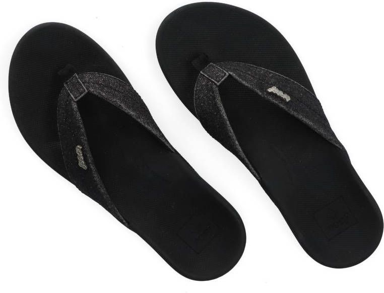 REEF Zwarte Slippers Ortho Spring