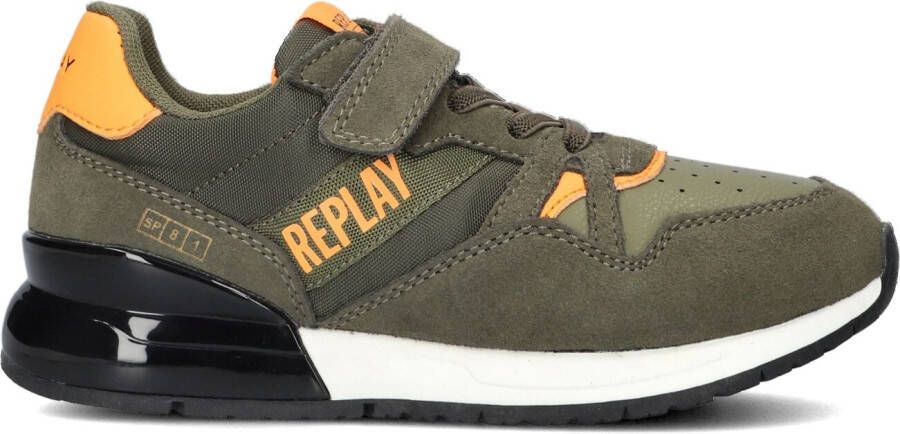 Replay Groene Lage Sneakers Shoot Jr