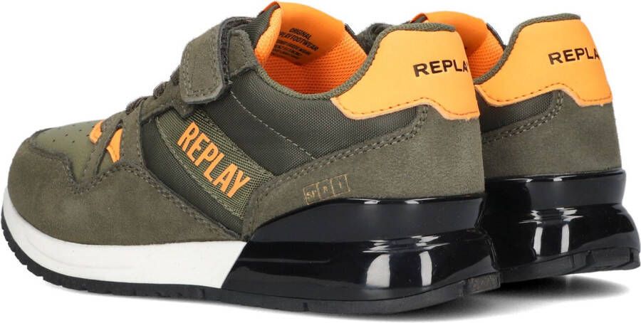 Replay Groene Lage Sneakers Shoot Jr