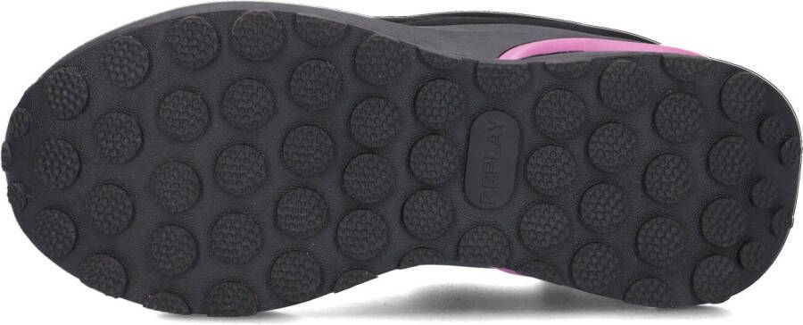 Replay Zwarte Lage Sneakers Athena Jr