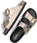 Scholl Metallic Taupe Slippers Noelle Beige Dames - Thumbnail 7