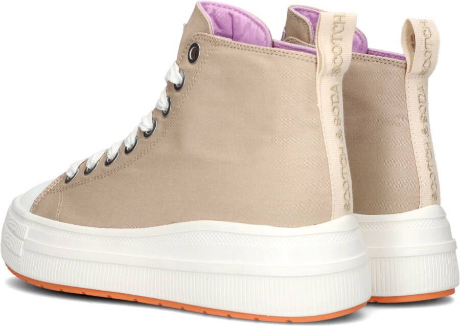 Scotch & Soda Beige Hoge Sneaker Iris