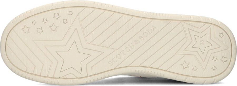 Scotch & Soda Beige Lage Sneakers Elli