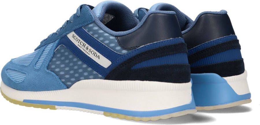 Scotch & Soda Blauwe Lage Sneakers Vivex