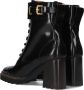 SEE BY CHLOÉ See By Chloé Enkelboots Dames Mallory 18015 Maat: 38 Materiaal: Leer Kleur: Zwart - Thumbnail 3