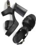 See by Chloé Zwarte Leren Sandalen met Blokhak Black Dames - Thumbnail 5