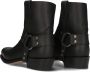 SENDRA Enkellaarsjes Dames 9077 Maat: 39 Materiaal: Leer Kleur: Zwart - Thumbnail 3