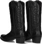 Sendra Zwarte Cowboy Laarzen met Vlam Steek Black Dames - Thumbnail 4