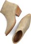 Shabbies Amsterdam Shabbies Lute Ankie Enkellaarsjes Enkelboots met rits Dames Beige - Thumbnail 6