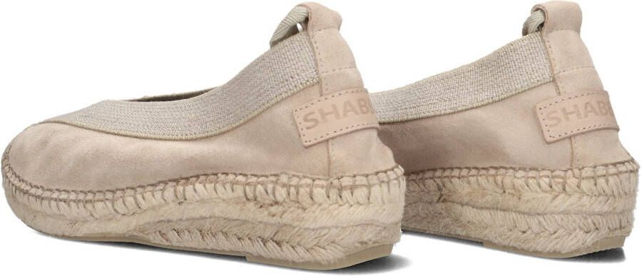 SHABBIES Beige Espadrilles Palma Kimono