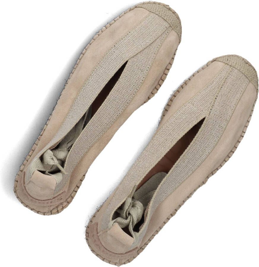 SHABBIES Beige Espadrilles Palma Kimono