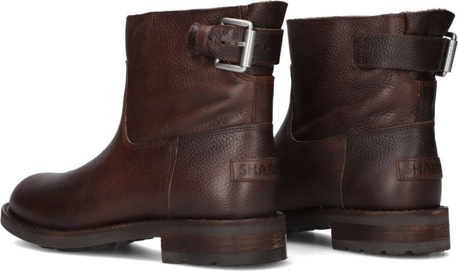 SHABBIES Bruine Boots Alyd Ankle Boot