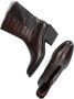 Shabbies Amsterdam Shabbies Juul Ankle Boot Enkellaarsjes Dames Bruin - Thumbnail 6