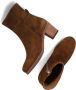 Shabbies Amsterdam Shabbies Lieve G Ankle Boot Enkellaarsjes Enkelboots met rits Dames Bruin - Thumbnail 7