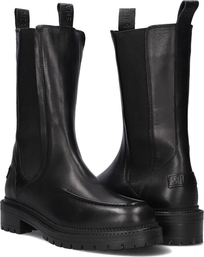 SHABBIES BY WENDY Zwarte Boots Wendy Shs1495