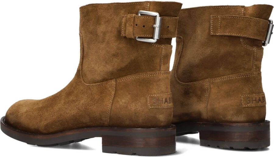 SHABBIES Cognac Boots Alyd