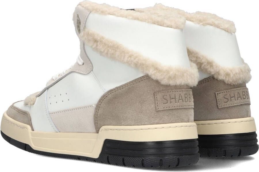 Shabbies Taupe Hoge Sneaker Revin