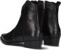 Shabbies Amsterdam Dames Enkellaars Shabbies Wendy Western Black Zwart - Thumbnail 3