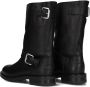 SHABBIES Boots Dames Alyd Mid Boot Maat: 37 Materiaal: Leer Kleur: Zwart - Thumbnail 4