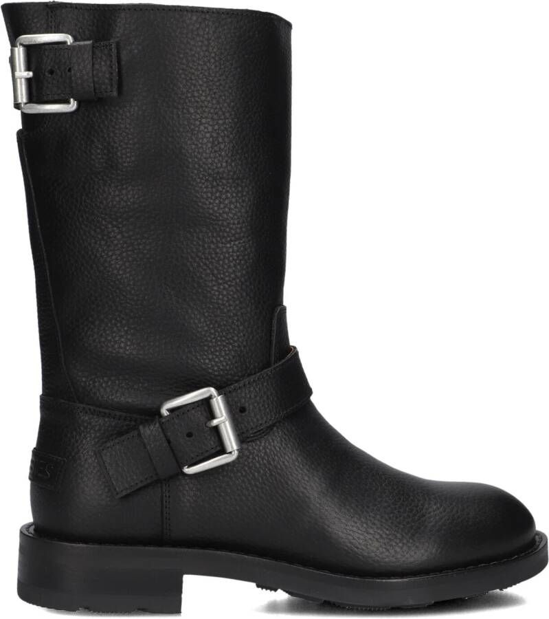 SHABBIES Zwarte Boots Alyd Mia