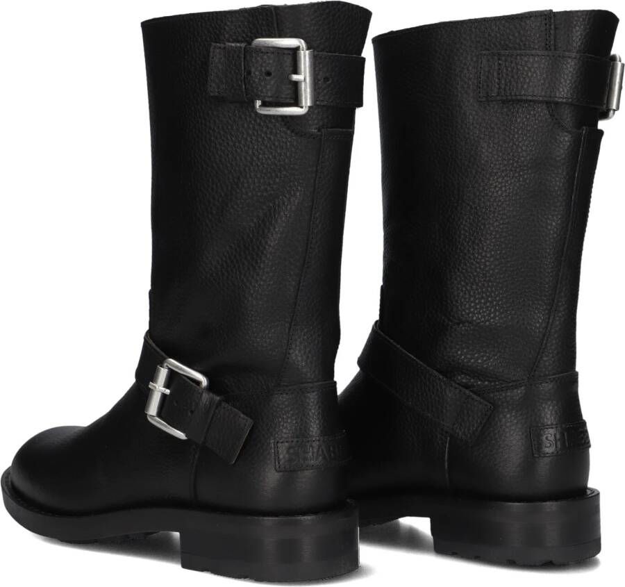 SHABBIES Zwarte Boots Alyd Mia