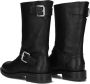 Shabbies Amsterdam Boot Alyd Mia Zwart Dames Laarzen - Thumbnail 4