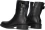 SHABBIES Enkelboots Dames Dean Bika Maat: 39 Materiaal: Leer Kleur: Zwart - Thumbnail 4