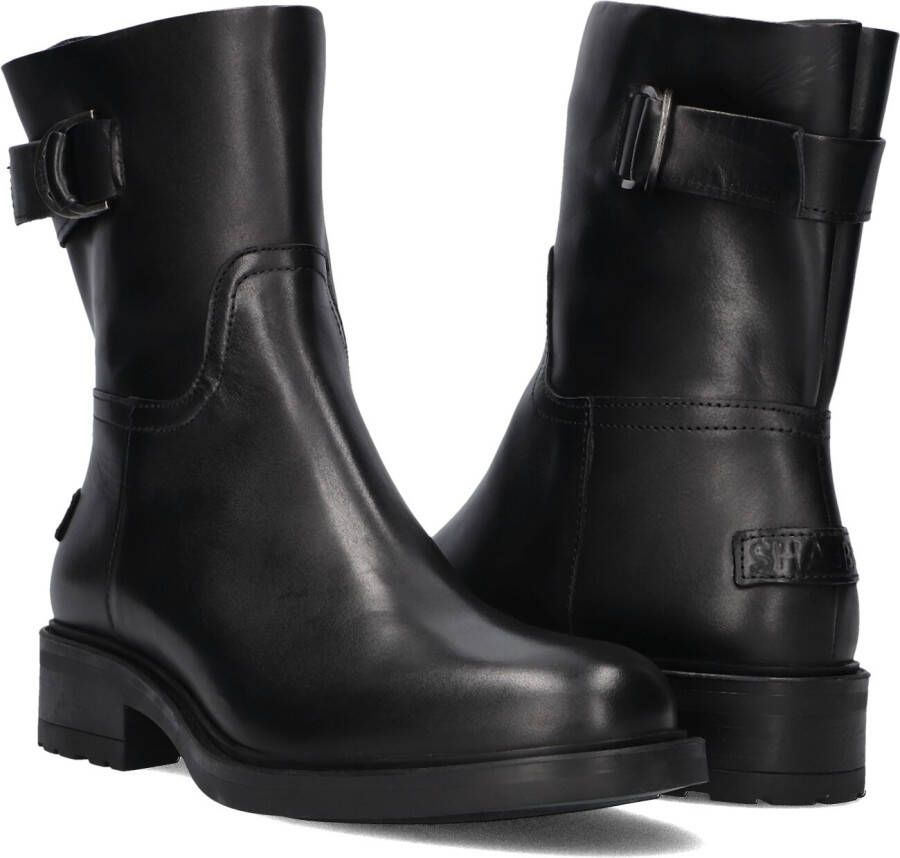 SHABBIES Zwarte Boots Dean Bika