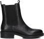 Shabbies Amsterdam Chelsea Boot Dean Shelley Zwart Dames Laarzen - Thumbnail 4