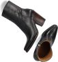 Shabbies Amsterdam Shabbies Loju Bootie Enkellaarsjes Enkelboots met rits Dames Zwart - Thumbnail 6