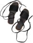 SHABBIES Sandalen Dames 170020172 Maat: 36 Materiaal: Leer Kleur: Zwart - Thumbnail 6