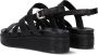 Shabbies Amsterdam Shabbies 170020259 Sandalen Dames Zwart - Thumbnail 6