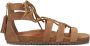 Shoesme suède sandalen cognac Bruin Meisjes Suede 34 - Thumbnail 3