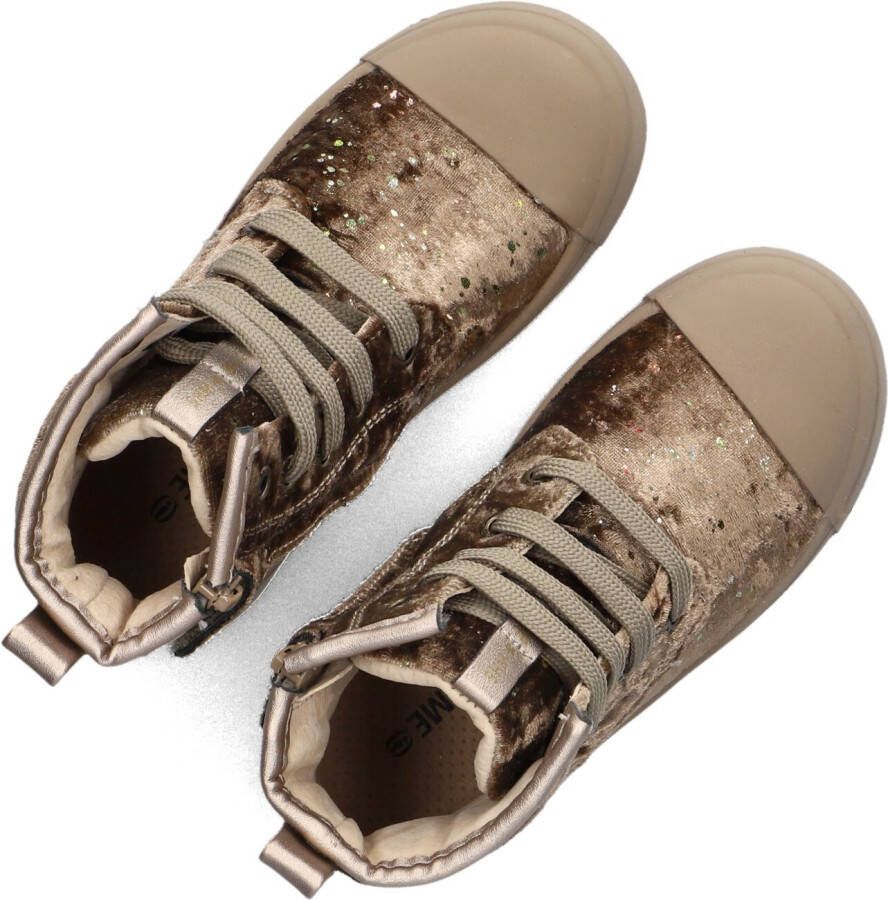 SHOESME Gouden Enkellaarsjes Sh24w013