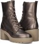 SOFTWAVES Veterboots Dames 8.88.11 Maat: 39 5 Materiaal: Leer Kleur: Brons - Thumbnail 6