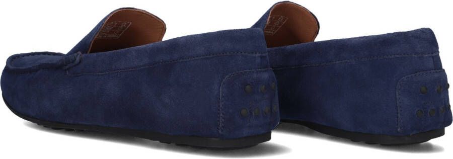 STEFANO LAURAN Blauwe Mocassins 2 Gesp Bio Slipper