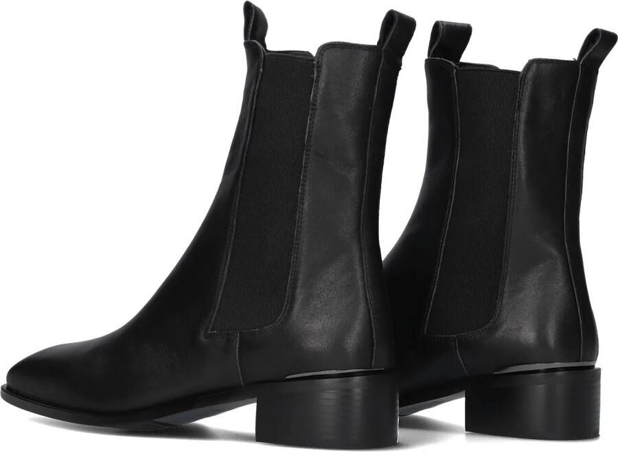 STEFANO LAURAN Zwarte Boots Botin Plano