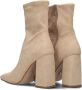 Steve Madden Traverse Enkellaarsjes Enkelboots met rits Dames Beige - Thumbnail 4