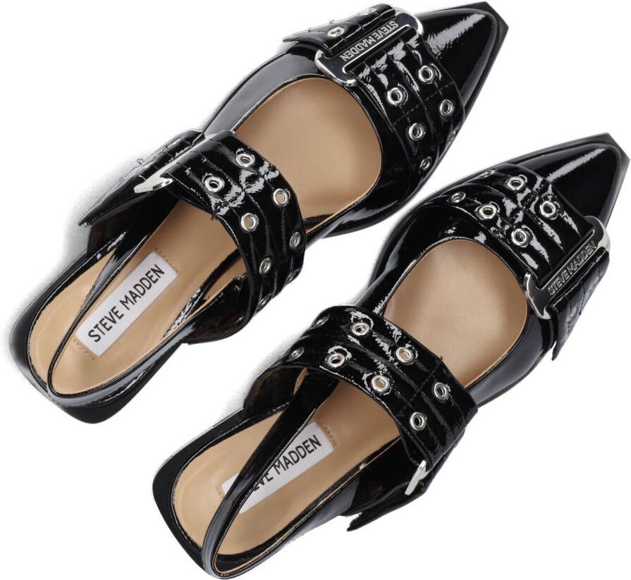 STEVE MADDEN Zwarte Ballerina's Grand Ave