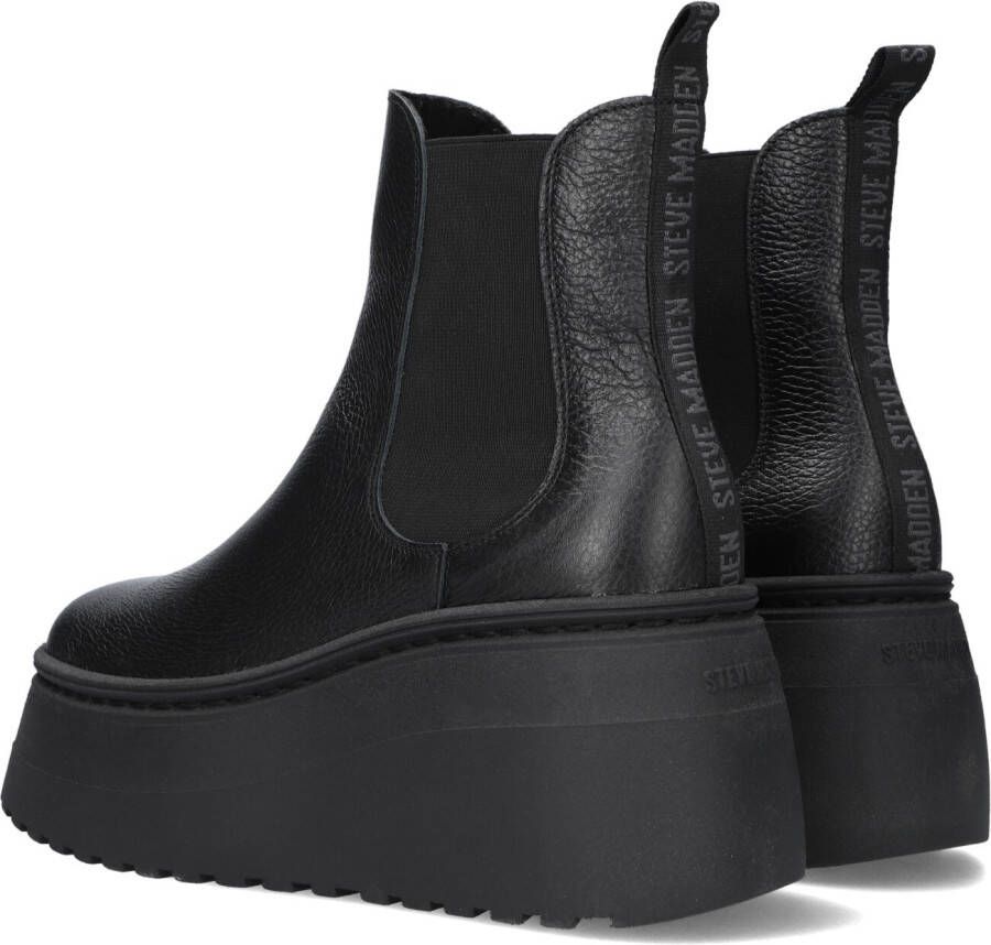 Steve Madden Zwarte Chelsea Boots Pegasus