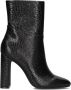 Steve Madden Aisha Enkellaarsjes Enkelboots met rits Dames Zwart - Thumbnail 3