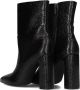 Steve Madden Aisha Enkellaarsjes Enkelboots met rits Dames Zwart - Thumbnail 4