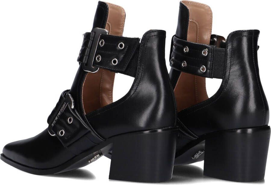 STEVE MADDEN Zwarte Enkellaarsjes Grazia