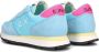 Sun68 Ally Solid Nylon Lage sneakers Leren Sneaker Dames Blauw - Thumbnail 4