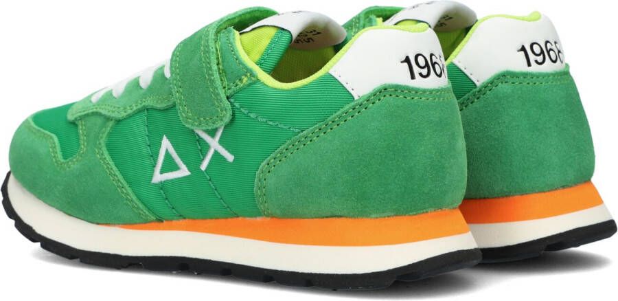 Sun68 Groene Lage Sneakers Boys Tom Solid