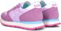 Sun68 Ally Solid Nylon Sneaker Vrouwen Blauw multi paars Maat - Thumbnail 6