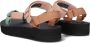 Teva Multicolor Dames Platte Velcro Sandalen Meerkleurig Dames - Thumbnail 7