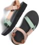 Teva Multicolor Dames Platte Velcro Sandalen Meerkleurig Dames - Thumbnail 9