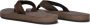 Teva Heren Leren Slippers Bruin Brown Heren - Thumbnail 4